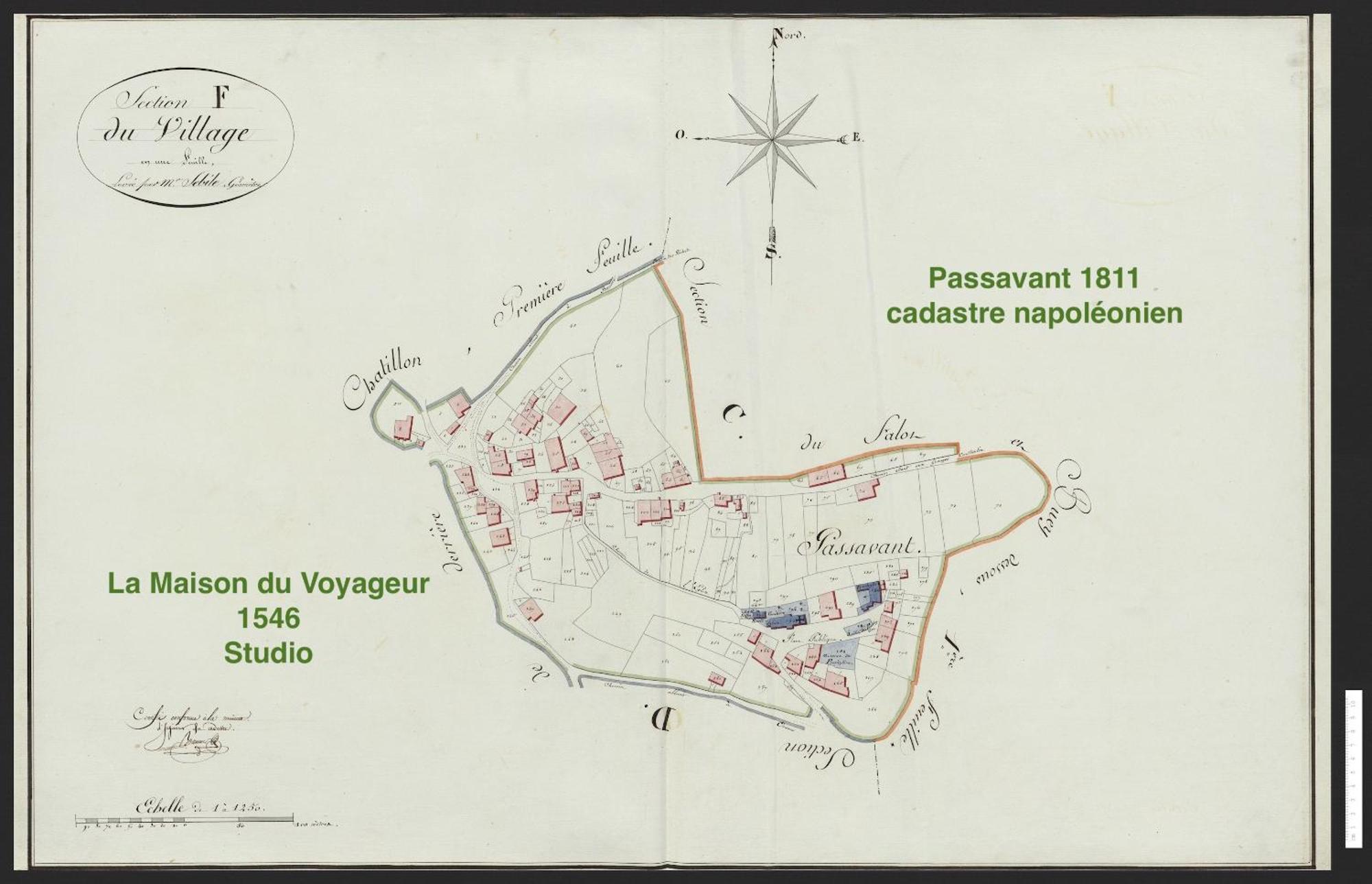 La Maison Du Voyageur 1546 Passavant Exterior photo